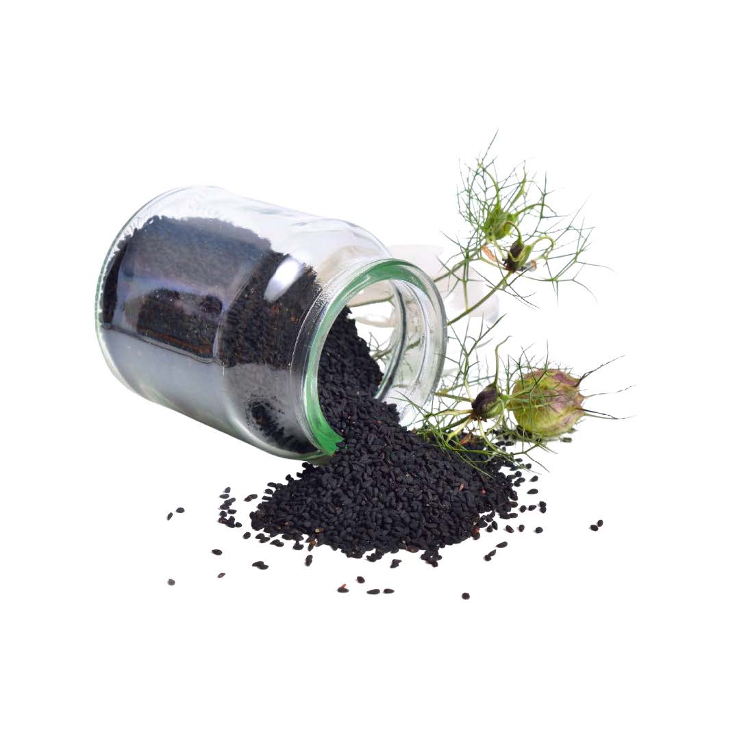 Fiore Finto Cumino Nero SEVIN Blu 65 Cm | Artificiale Su Gambo | Artplants.de